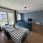 La Fregate 2 Chambres, Cuisine Bien Equipee, 2 Belles Terrasses 2 Places De Parking Privatives A15 Mn A Pied Centre En Bessin Tous Commerces Proche Golf Et Omaha Apartmán Port-en-Bessin-Huppain