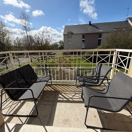 La Fregate 1er Etage 2 Chambres, Cuisine Bien Equipee, 2 Belles Terrasses 2 Places De Parking Privatives A15 Mn A Pied De La Et Du Centre En Bessin Tous Commerces Proche Golf Et Omaha Port-en-Bessin-Huppain