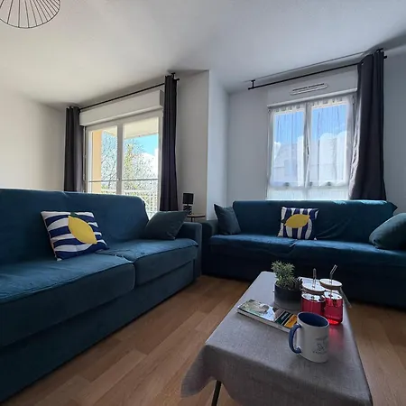La Fregate 1er Etage 2 Chambres, Cuisine Bien Equipee, 2 Belles Terrasses 2 Places De Parking Privatives A15 Mn A Pied De La Et Du Centre En Bessin Tous Commerces Proche Golf Et Omaha Lejlighed *