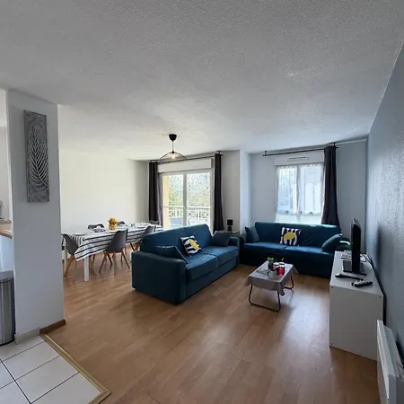 La Frégate 2 Chambres, Cuisine Bien équipée, 2 Belles Terrasses 2 Places De Parking Privatives à15 Mn à Pied Centre En Bessin Tous Commerces Proche Golf Et Omaha Apartamento *