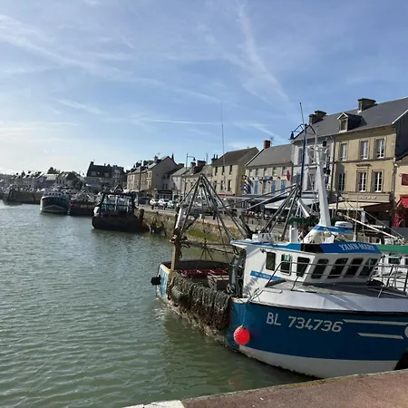Lejlighed La Fregate 1er Etage 2 Chambres, Cuisine Bien Equipee, 2 Belles Terrasses 2 Places De Parking Privatives A15 Mn A Pied De La Et Du Centre En Bessin Tous Commerces Proche Golf Et Omaha Port-en-Bessin-Huppain