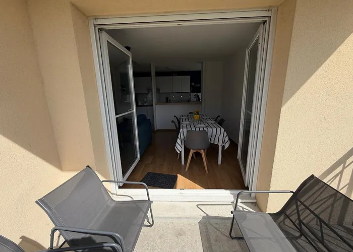 La Fregate 2 Chambres, Cuisine Bien Equipee, 2 Belles Terrasses 2 Places De Parking Privatives A15 Mn A Pied Centre En Bessin Tous Commerces Proche Golf Et Omaha Daire Port-en-Bessin-Huppain