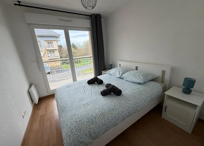 Appartement Nid Marin 2 Bien équipé 2 Belles Terrasses 2 Places De Parking Privatives à15 Mn à Pied Centre En Bessin Tous Commerces Proche Golf Et Omaha Port-en-Bessin-Huppain