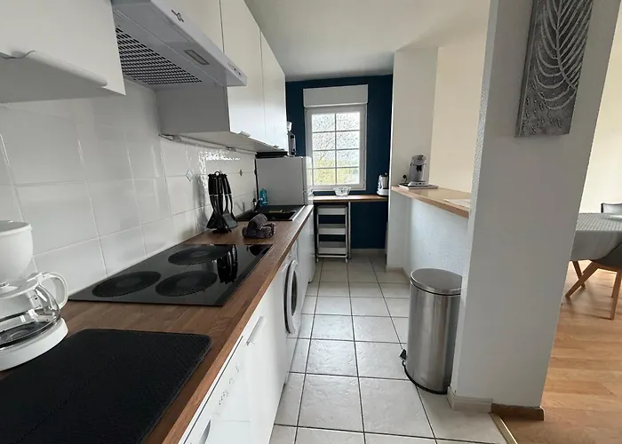 La Fregate 2 Chambres, Cuisine Bien Equipee, 2 Belles Terrasses 2 Places De Parking Privatives A15 Mn A Pied Centre En Bessin Tous Commerces Proche Golf Et Omaha Daire