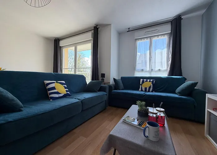 La Fregate 2 Chambres, Cuisine Bien Equipee, 2 Belles Terrasses 2 Places De Parking Privatives A15 Mn A Pied Centre En Bessin Tous Commerces Proche Golf Et Omaha Daire *