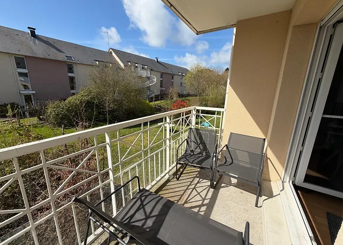Appartement Nid Marin 2 Bien équipé 2 Belles Terrasses 2 Places De Parking Privatives à15 Mn à Pied Centre En Bessin Tous Commerces Proche Golf Et Omaha Port-en-Bessin-Huppain